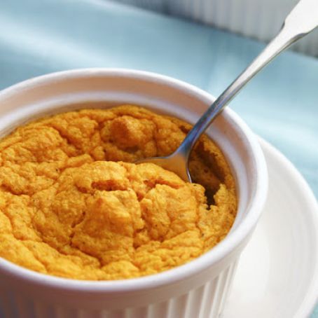 Savory Pumpkin Soufflés